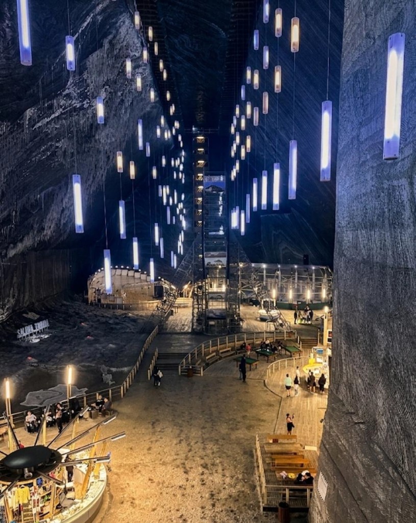 Salina Turda: A Futuristic Journey into the Heart of Transylvania